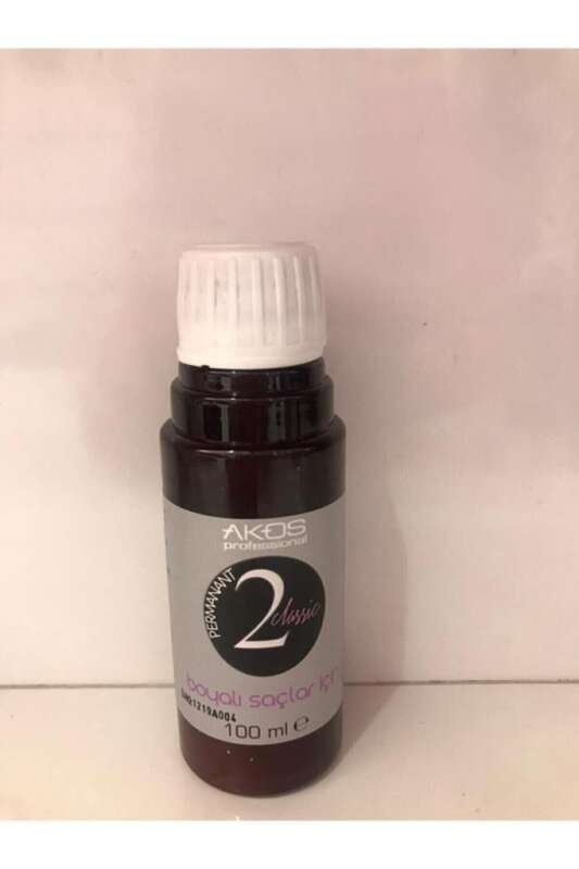Akos Perma No:2 Classik Losyonu Boyalı Saçlar İçin 100 ml | Boyalı Saçlar İçin Perma Losyonu - 1