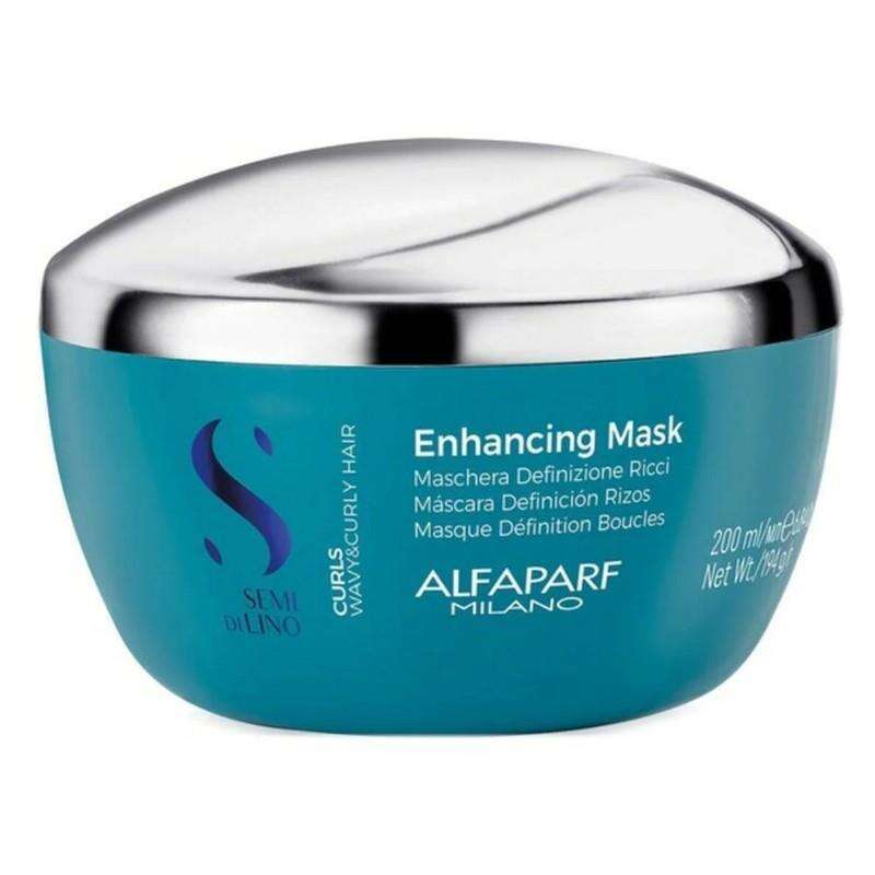 Alfaparf Semi Di Lino Curls Enhancing Maske 200ml | Bukleli Saçlar İçin Besleyici ve Belirginleştirici Maske - 1