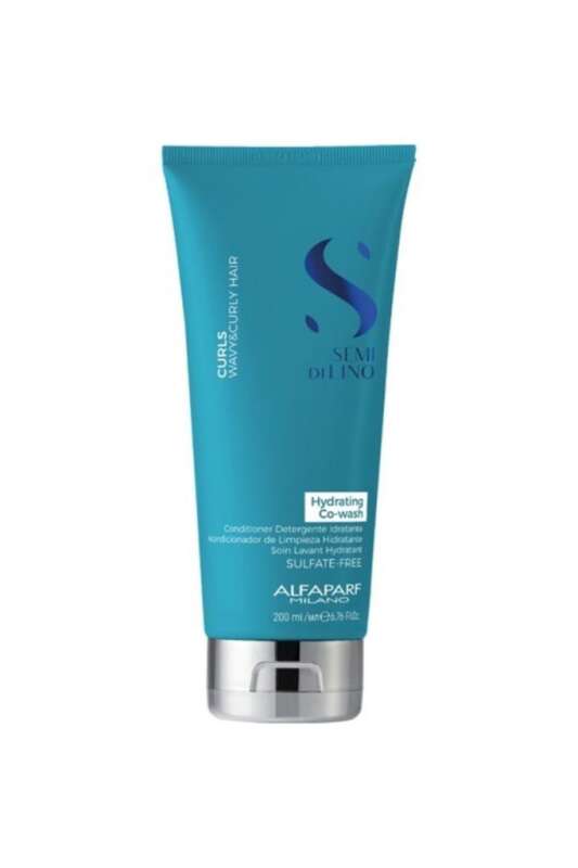 Alfaparf Semi Di Lino Curls Hydrating Co Wash Bukleli Saçları Temizleyen Krem 200ml | Bukleli Saçlar İçin Nemlendirici Temizleyici - 1