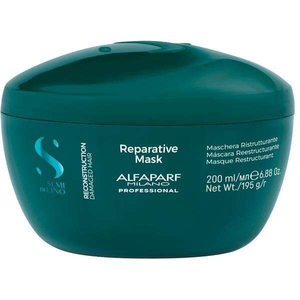 Alfaparf Semi Di Lino Reconstruction Reparative Maske 200ml | Yıpranmış Saçlar İçin Onarıcı ve Güçlendirici Maske - 1