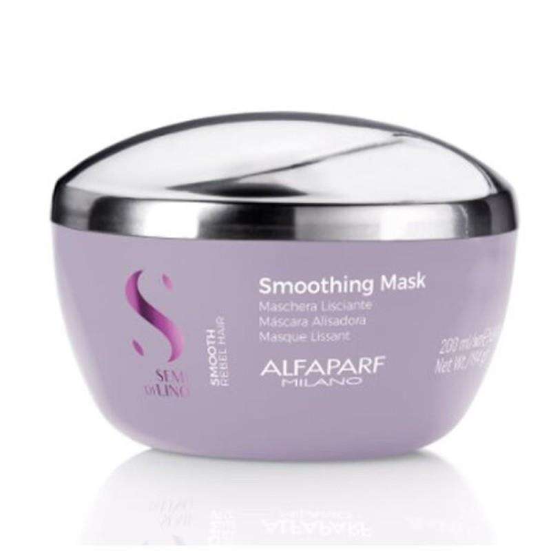Alfaparf Semi Di Lino Smoothing Pürüzsüzleştirici Maske 200ml | Yatıştırıcı ve Düzleştirici Etki - 1