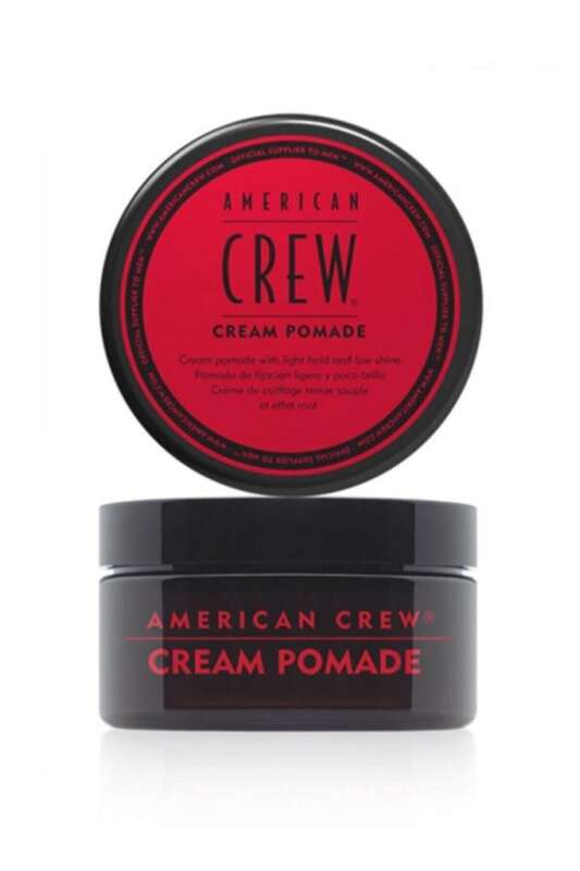 American Crew Cream Pomade - Doğal Parlaklık ve Hafif Tutuşlu Saç Şekillendirme Kremi 85g - 1