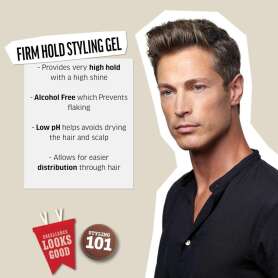 American Crew Firm Hold Styling Gel Yüksek Tutuşlu Jel 390 ml - 2