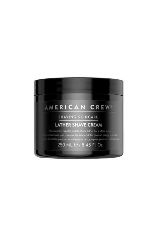 American Crew Lather Shave Cream - Yoğun Köpüklü ve Nemlendirici Tıraş Kremi 250ml - 1