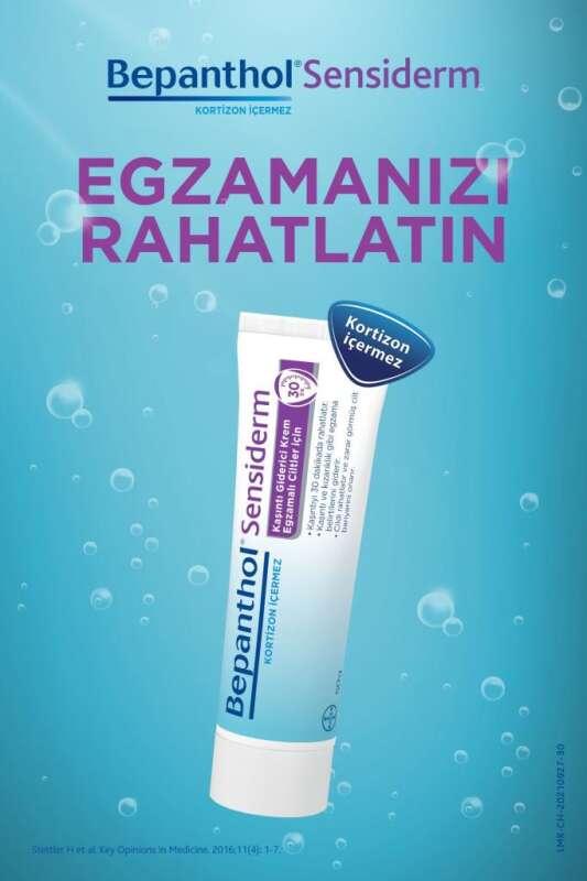 Bepanthol Sensiderm Krem 50g - Kaşıntı ve Kızarıklık Giderici Dermatolog Onaylı (Hassas Ciltler İçin) - 2