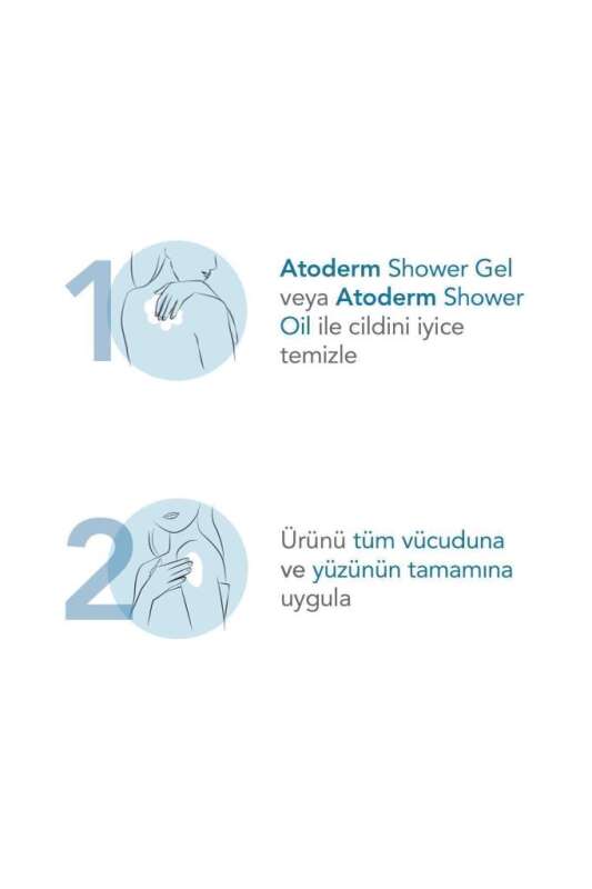 Bioderma Atoderm Duş Yağı 200 ml - Kuru ve Atopi Eğilimli Ciltler İçin Nemlendirici ve Besleyici Duş Yağı - 6