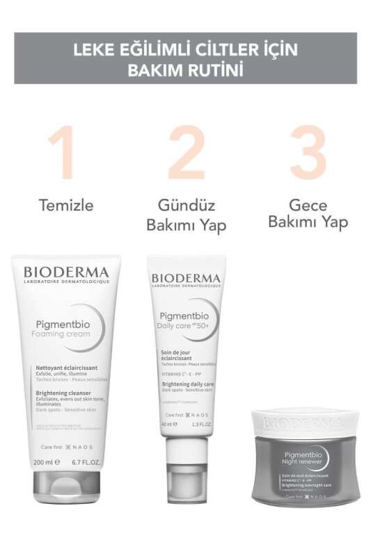 Bioderma Pigmentbio Night Renewer Hassas Ciltler İçin Leke Karşıtı ve Sıkılaştırıcı Gece Kremi 50 ml - 4