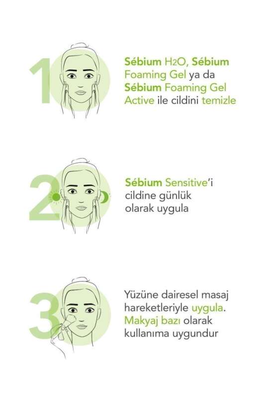Bioderma Sebium Sensitive Akne Karşıtı Nemlendirici Krem 30ml - 3