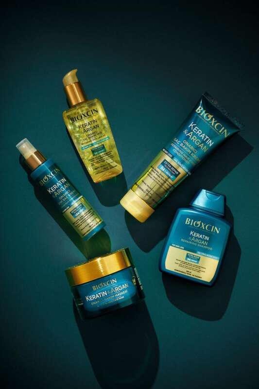 Bioxcin Keratin ve Argan Onarıcı Şampuan 300 ml – Yıpranmış Saçlar İçin Etkili Bakım - 5