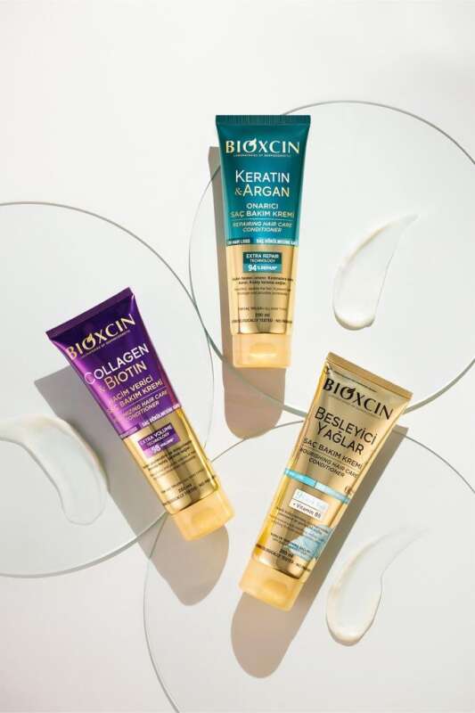 Bioxcin Keratin ve Argan Onarıcı Şampuan 300 ml – Yıpranmış Saçlar İçin Etkili Bakım - 7
