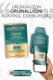 Bioxcin Keratin ve Argan Onarıcı Şampuan 300 ml – Yıpranmış Saçlar İçin Etkili Bakım - 9