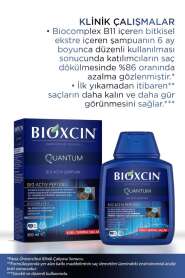 Bioxcin Quantum Nem ve Güç Dengeleyici Şampuan - Normal ve Kuru Saçlar İçin Besleyici Bakım 300 ml - 6