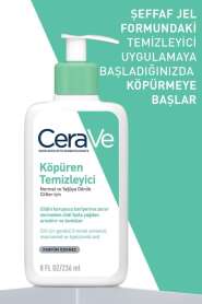 CeraVe Köpüren Temizleyici 236 ml | Yüz İçin Nazik Köpüren Temizleyici - 7