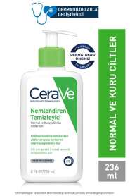 CeraVe Nemlendiren Yüz Temizleyici - Normal ve Kuru Ciltler İçin Seramid & Hyaluronik Asit Destekli 236 ml - CeraVe