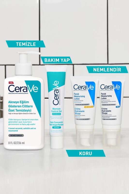 CeraVe Yüz Bakım Jeli 40 ml | Nazik Temizleme ve Nemlendirici Formül - 5