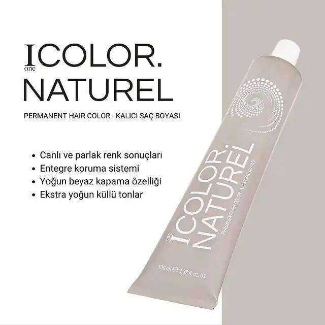 Color Naturel Saç Boyası 10.03 100 ml | Çok Açık Sarı Küllü - 1