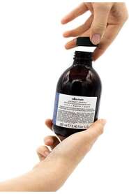 Davines Alchemic Silver Gümüş Şampuan 280 ml | Sarı Tonları Azaltan ve Soğuk Işıltı Sağlayan Şampuan - 4