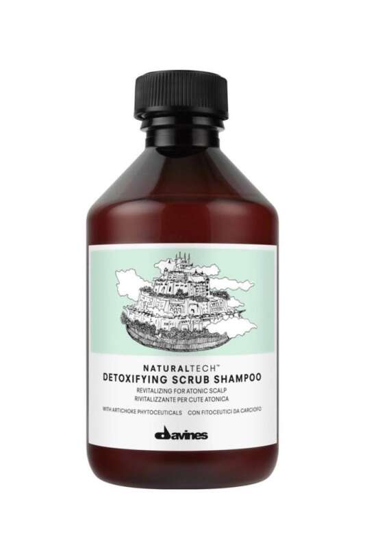 Davines Detoxifying Scrub Arındırıcı Şampuan 250 ml | Saç ve Baş Derisi Temizliği - 1