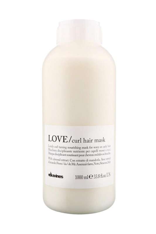 Davines Love Curl Hair Bukle Belirginleştirici Saç Maskesi 1000 ml | Dalgalı ve Bukleli Saçlar İçin Derinlemesine Bakım - 1