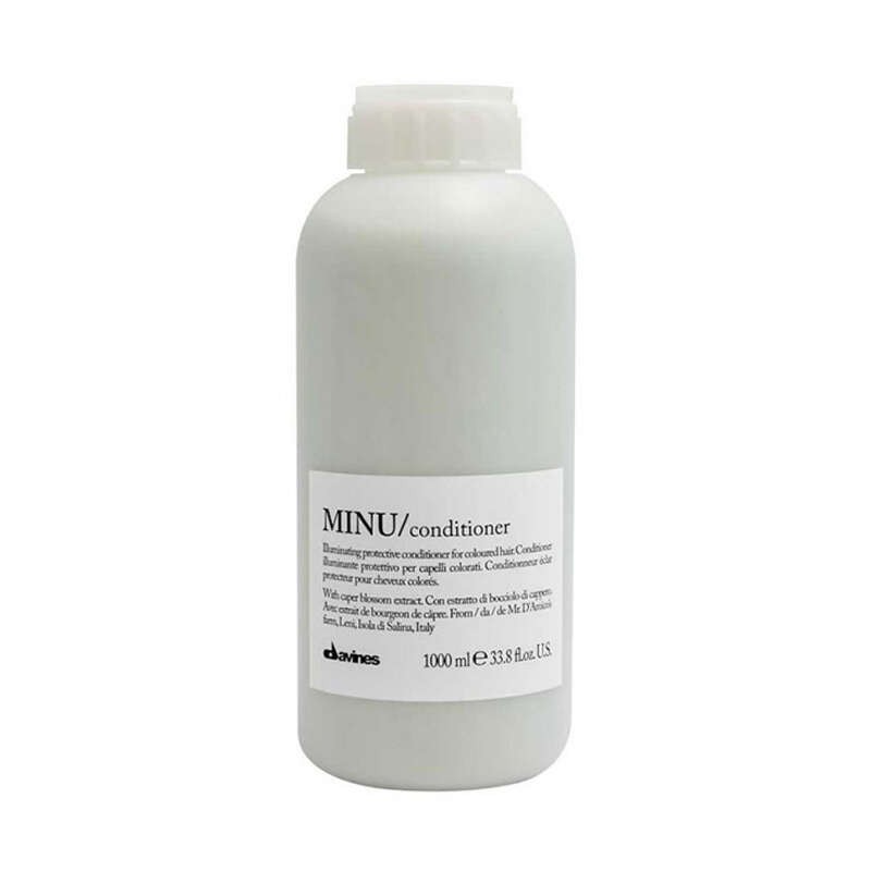 Davines Minu Boyalı Saçlar İçin Koruyucu Saç Kremi 1000 ml | Renk Koruyucu ve Besleyici - 1