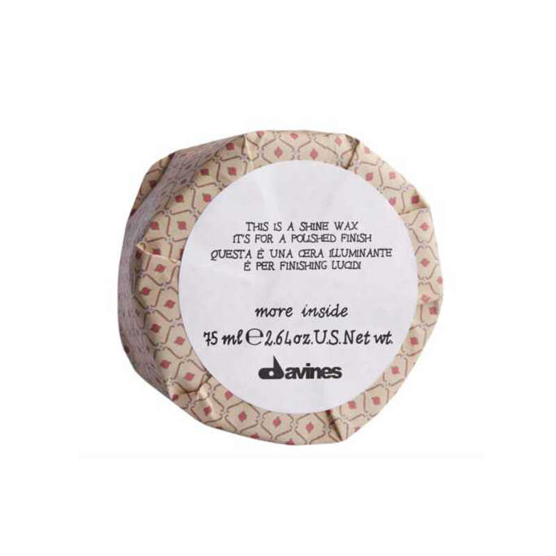 Davines More Inside Shine Parlak Wax 75 ml | Parlaklık Veren Saç Waxı - 1