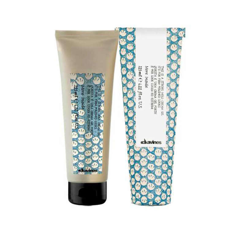 Davines More Inside Strong Hold Cream Gel 125 ml | Güçlü Tutuşlu Krem Jöle Saç Şekillendirici - 1