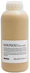 Davines Nounou Onarıcı Saç Maskesi 1000 ml | Boyalı ve Yıpranmış Saçlar İçin - 1