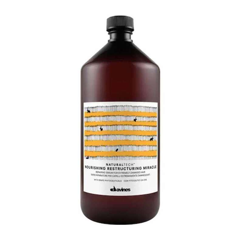 Davines Nourishing Keratin Wonder Superactive Aşırı Yıpranmış Saçlara Keratin Özlü Serum 1000 ml | Derinlemesine Onarıcı ve Güçlendirici Serum - 1
