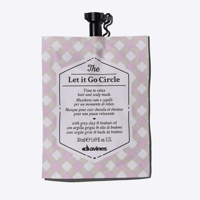 Davines The Let It Go Circle Rahatlatıcı Maske 50 ml | Stresi Azaltan ve Yatıştırıcı Bakım - 1