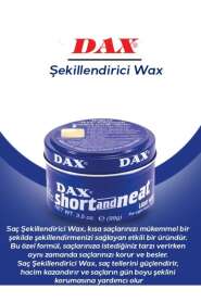 Dax Wax 99gr Short and Neat Mavi | Şekillendirici Wax - 2