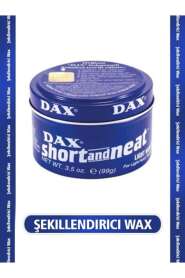 Dax Wax 99gr Short and Neat Mavi | Şekillendirici Wax - 3