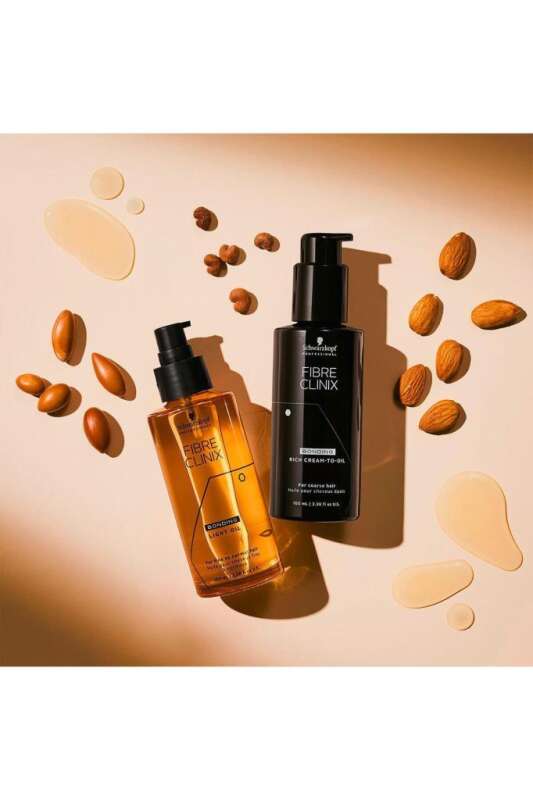 Schwarzkopf Fibre Clinix Bonding Light Oil 100ml | İnce Telli Saçlar İçin Onarıcı ve Isı Koruyucu Yağ - 2