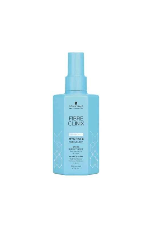 Schwarzkopf Fibre Clinix Nemlendirici Saç Bakım Sütü Spreyi 200ml | Kuru ve Yıpranmış Saçlar İçin Yoğun Nem - 1