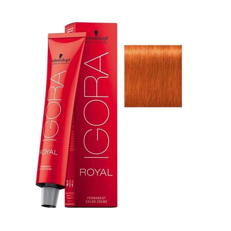 Schwarzkopf Igora Royal Colors 8-77 Açık Kumral Yoğun Bakır Saç Boya 60ml - 1