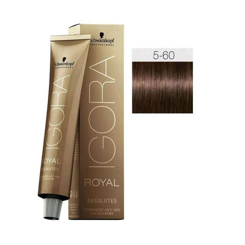 Schwarzkopf Igora Royal Absolutes 5-60 Açık Kahve Çikolata Doğal Saç Boyası 60ml | Zengin ve Doğal Renk - 1