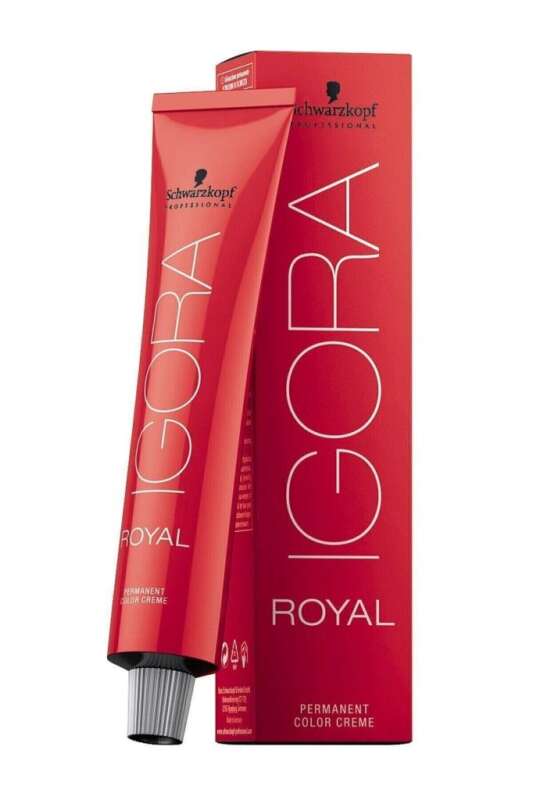 Schwarzkopf Igora Royal Colors 5-88 Açık Kahve Yoğun Kızıl Saç Boyası 60 ml | Canlı ve Kalıcı Renk - 1