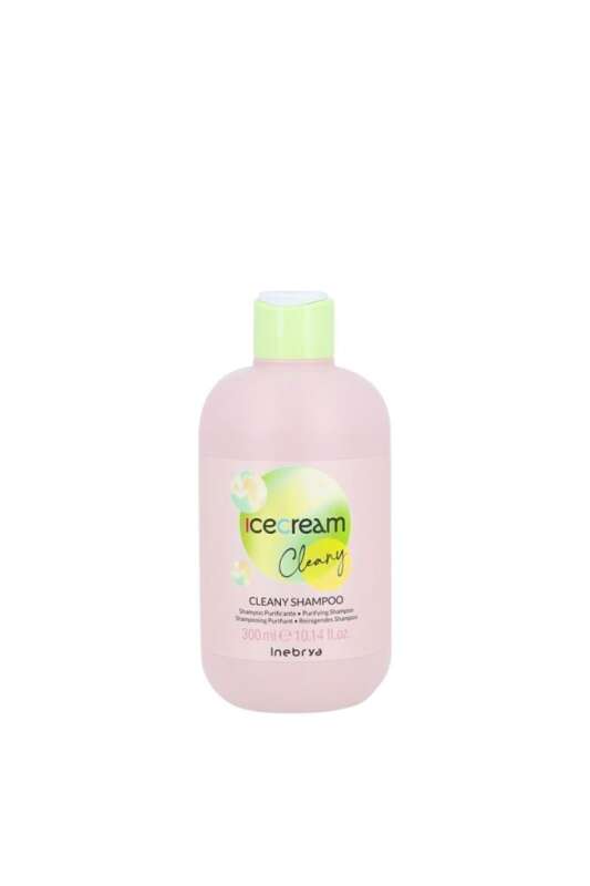 Inebrya Ice Cream Cleany Purifying Shampoo 300 ml | Arındırıcı ve Canlandırıcı Şampuan - 1