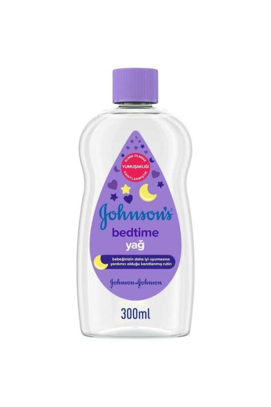 Johnsons Baby Bedtime Yağ 300ml | Bebek Gece Bakım Yağı - 1
