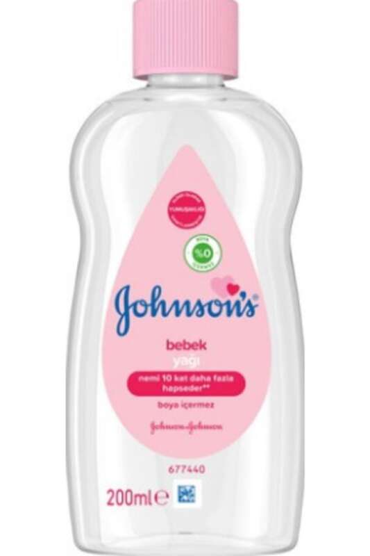 JOHNSONS BABY YAĞ 200ml | Bebek Cildi İçin Nemlendirici Yağ - 1