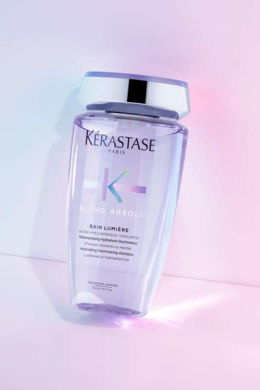 Kerastase Blond Absolu Bain Lumiere Sarı & Röfleli Saçlar İçin Parlaklık Şampuanı 250ml | İşlem Görmüş Saçlarda Sarı Ton Önleyici - 6
