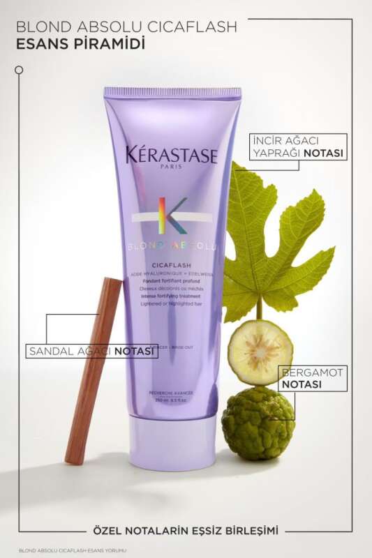 Kerastase Blond Absolu Sarı Saçlar İçin Parlaklık ve Renk Koruma Kremi 150ml | Durulanan Yoğun Bakım & Sarı Ton Önleyici - 6