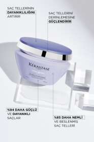 Kerastase Blond Absolu Masque Cicaextreme Sarı Saçlar İçin İşlem Sonrası Onarıcı Maske 200ml | Yoğun Bakım & Parlaklık - 2
