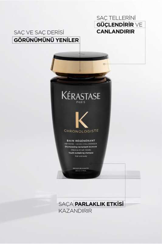 Kerastase Chronologiste Bain Regenerant 250ml | Saç ve Baş Derisini Canlandıran Lüks Bakım Şampuanı - 2