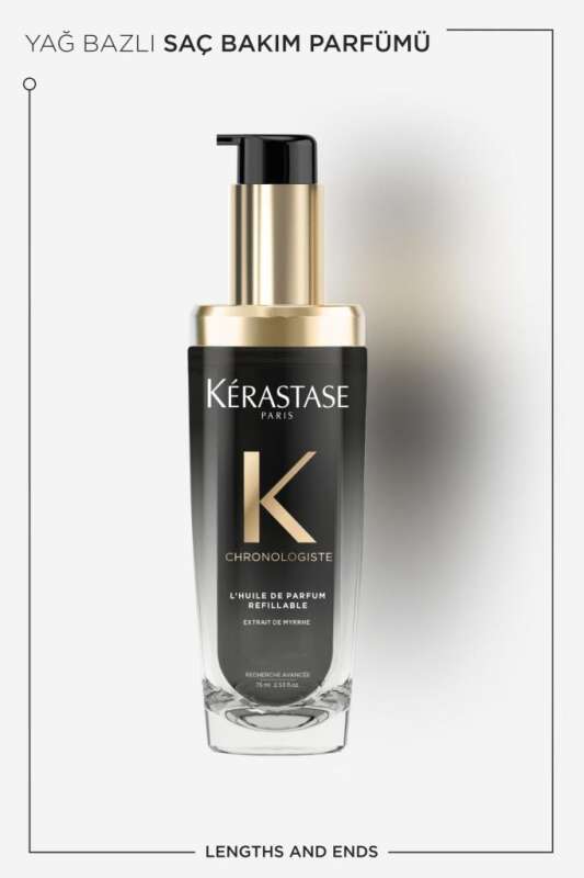 Kérastase Chronologiste Parfümlü Besleyici Onarıcı Lüks Saç Bakım Yağı 75 ml - 2