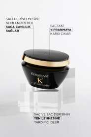 Kerastase Chronologiste Intense Regenerant Yenileyici Saç Maskesi 200 ml – Yıpranmış Saçlar için Yoğun Onarıcı ve Canlandırıcı Bakım Maskesi - 2