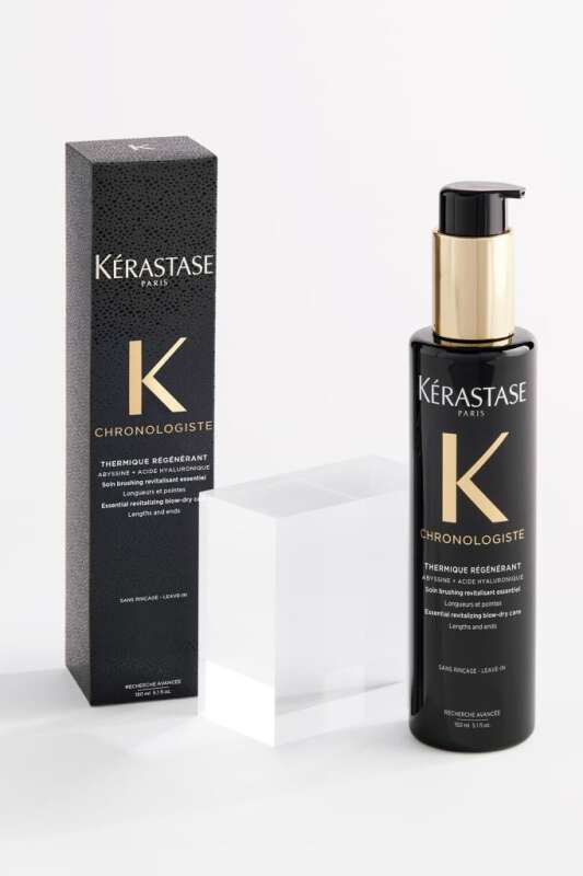 Kerastase Chronologiste Thermique Regenerant Isı Koruyucu ve Yenileyici Bakım Kremi 150ml | Yıpranmış Saçlar İçin Durulanmayan Termal Koruma - 6