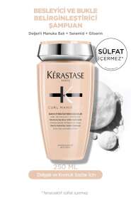 Kerastase Curl Manifesto Bukle Belirginleştirici ve Nemlendirici Şampuan 250ml | Kıvırcık ve Dalgalı Saçlar İçin Yoğun Bakım - Kerastase