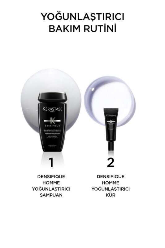 Kerastase Densifique Bain Densité Homme 250 ml | Erkekler İçin Yoğunluk ve Dolgunluk Veren Şampuan - 6