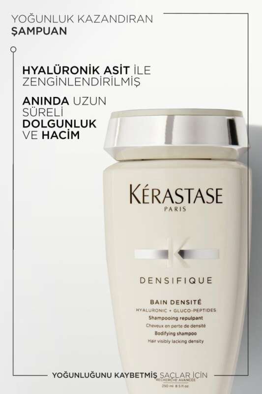 Kerastase Densifique Bain Densite Yoğunluk ve Hacim Kazandıran Şampuan 250 ml – İnce Telli Saçlar İçin - 4
