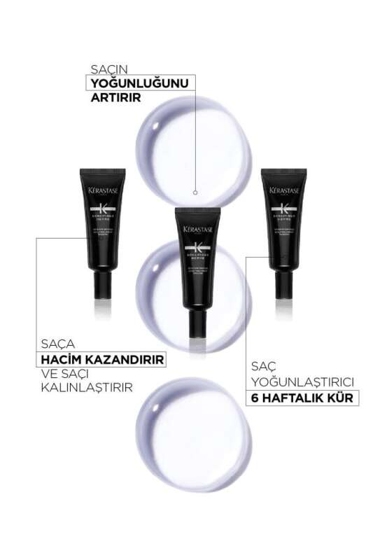 Kerastase Densifique Homme Erkekler İçin Dökülme Karşıtı ve Yoğunlaştırıcı Serum 30x6ml | Saç Köklerini Güçlendiren Bakım - 2